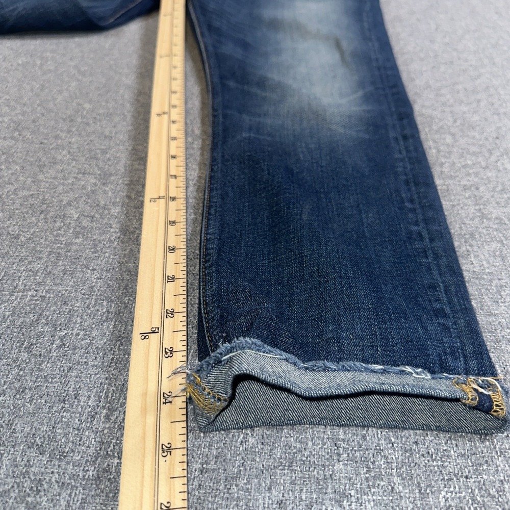 Nudie Jeans Co Grim‎ Tim Pants Mens 30x32 Black Corduroy Stretch Made in Italy - Picture 4 of 6